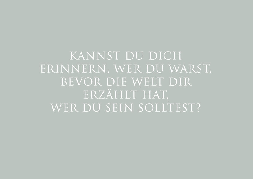 Postkarte "Kannst Du Dich erinnern"