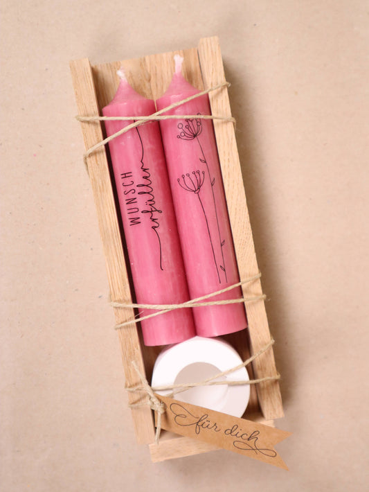 "Wunscherfüller" Kerzenset | Geburtstag | Beste Freundin