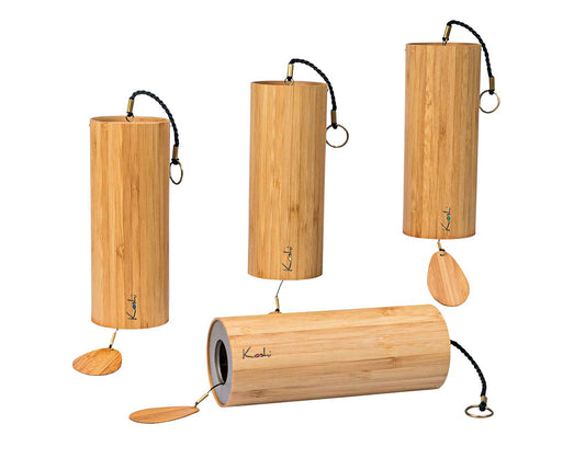 Klangspiele "Koshi" aus Bambusfurnier
