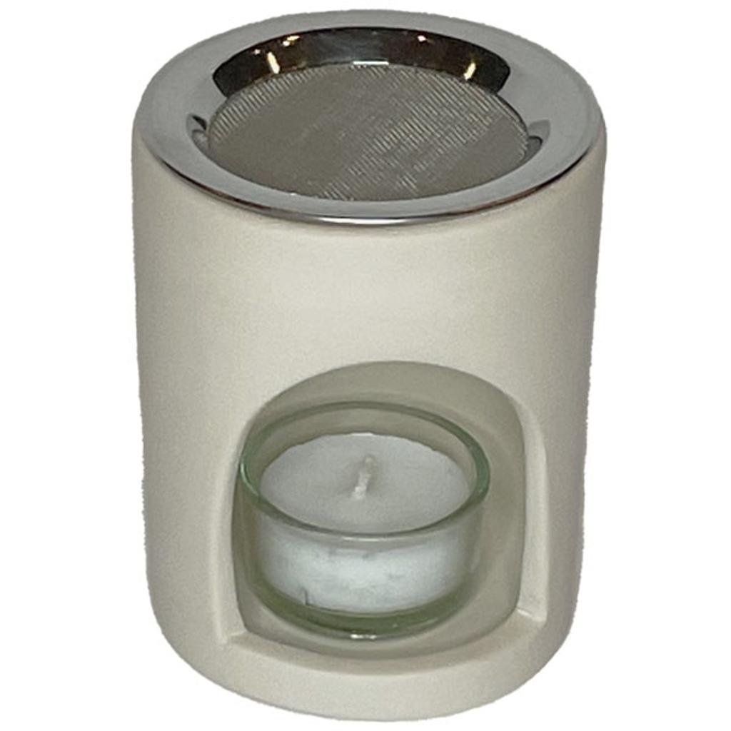 Räucherstövchen Säule beige