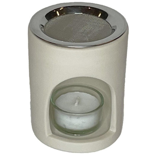 Räucherstövchen Säule beige