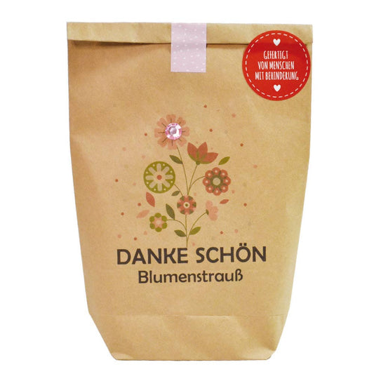 Danke schön Blumenstrauß zum Aussäen – das perfekte Geschenk